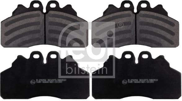 Brake Pad Set, disc brake 116258