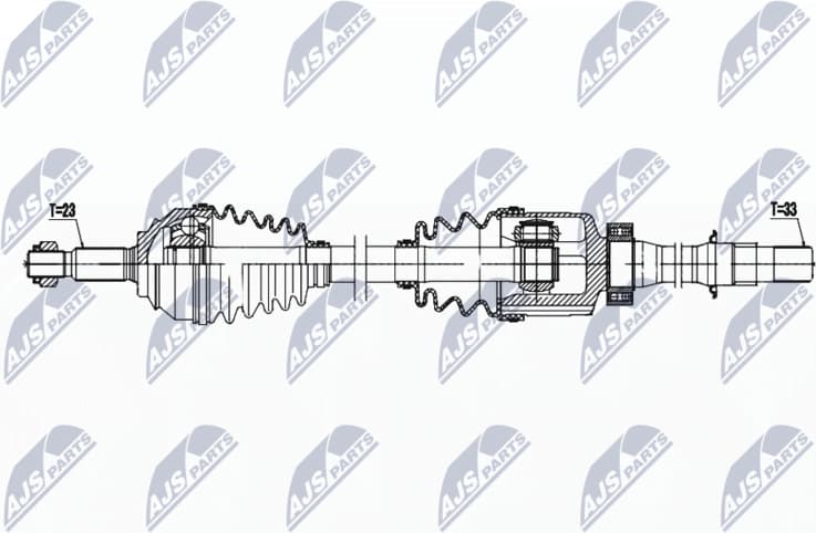 Drive Shaft NPW-RE-196
