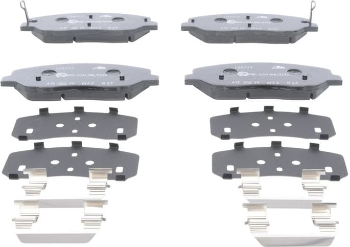 Brake Pad Set, disc brake ATE Ceramic 13-0470-5777-2 - image 2