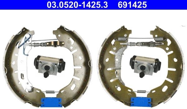 Brake Shoe Set Original ATE TopKit 03.0520-1425.3 - image 2
