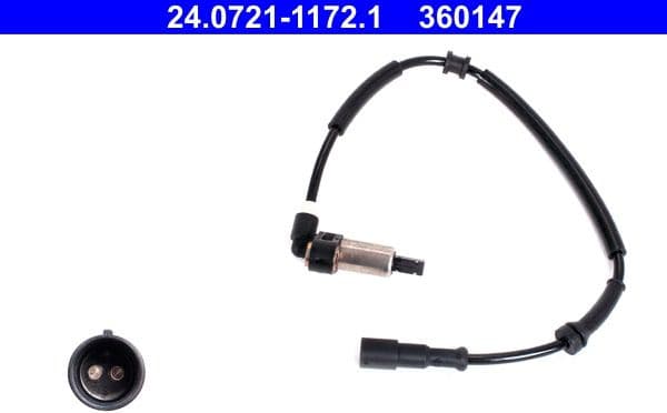 Sensor, wheel speed 24.0721-1172.1