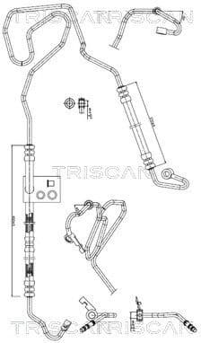 Hydraulic Hose, steering 8516 29071