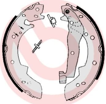 Brake Shoe Set ESSENTIAL LINE S68505 - image 3