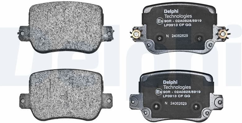 Brake Pad Set, disc brake LP3913
