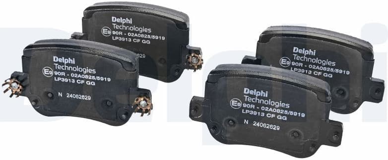 Brake Pad Set, disc brake LP3913 - image 3