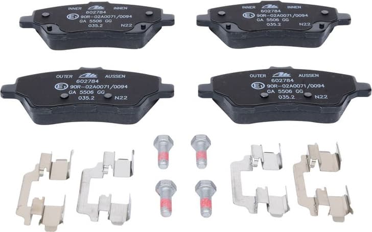Brake Pad Set, disc brake 13.0460-2784.2 - image 3