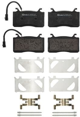 Brake Pad Set, disc brake PRIME LINE P23187 - image 2