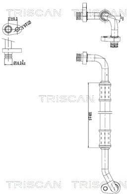High/Low-pressure Line, air conditioning 9010 28103