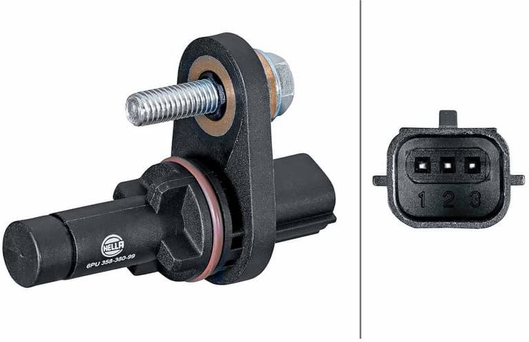 Sensor, crankshaft pulse 6PU 358 380-991