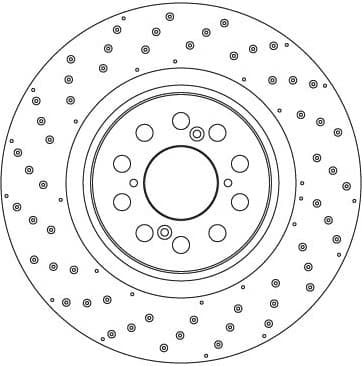 Brake Disc TRW SINGLE DF6931S