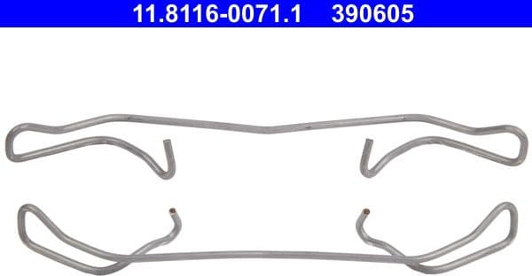 Spring, brake caliper 11.8116-0071.1 - image 3