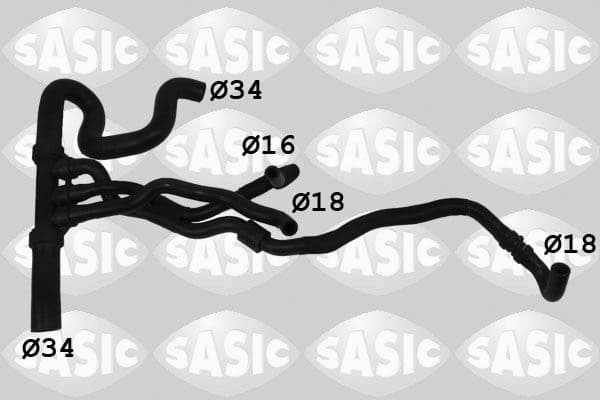 Radiator Hose 3404202