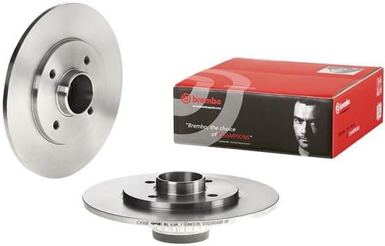 Brake Disc PRIME LINE - With Bearing Kit 08.5834.37 - image 3