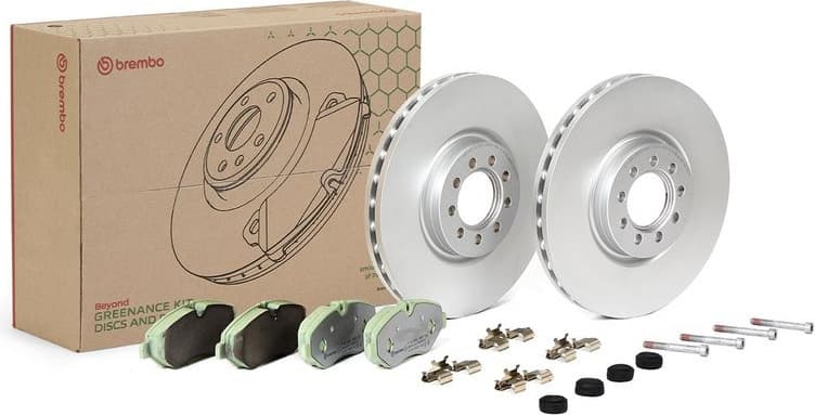 Brake Kit, disc brake BEYOND LINE - Greenance KT 10 022