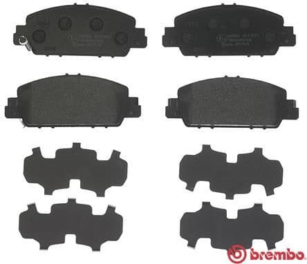 Brake Pad Set, disc brake PRIME LINE P28077 - image 4