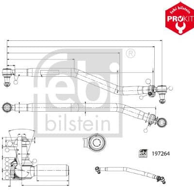 Centre Rod Assembly ProKit 197264