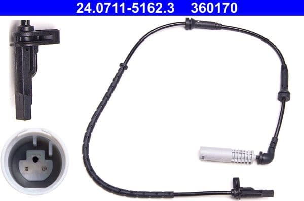 Sensor, wheel speed 24.0711-5162.3 - image 2