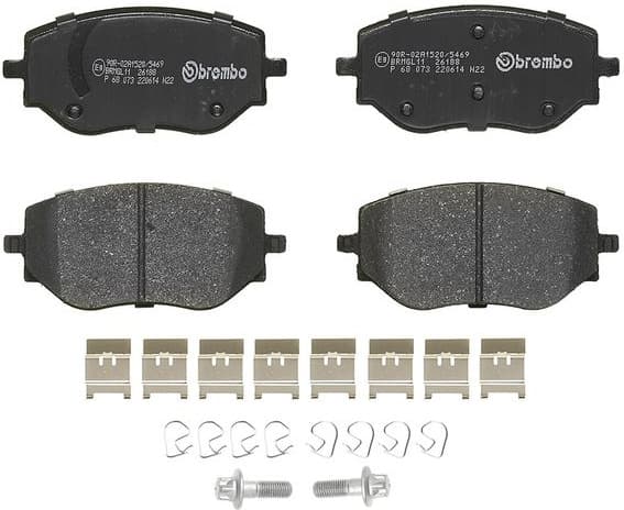 Brake Pad Set, disc brake PRIME LINE P68073 - image 3