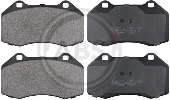 Brake Pad Set, disc brake 37519