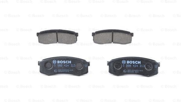 Brake Pad Set, disc brake 0986424313