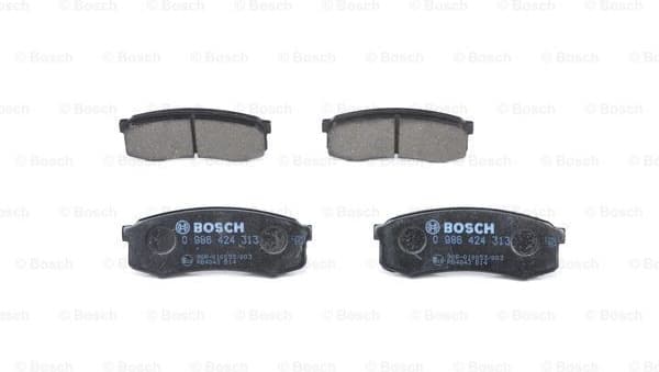 Brake Pad Set, disc brake 0986424313 - image 3