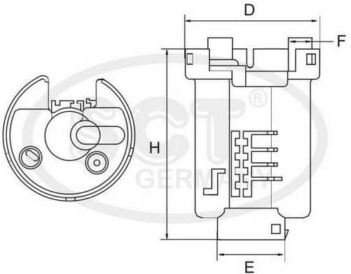 Filter petrol ST394 - image 4