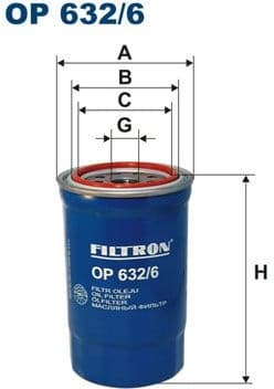 Oil Filter OP632/6