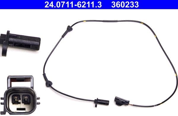 Sensor, wheel speed 24071162113 - image 2