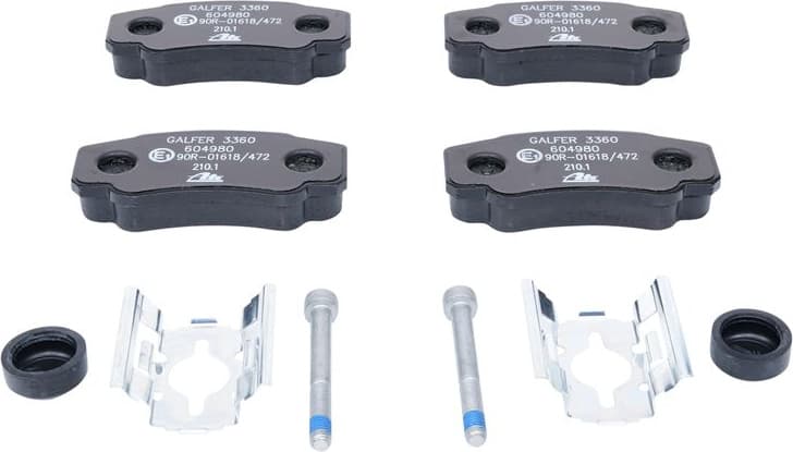 Brake Pad Set, disc brake 13.0460-4980.2 - image 2