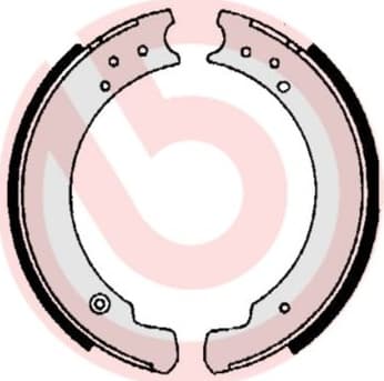 Brake Shoe Set ESSENTIAL LINE S44501 - image 3