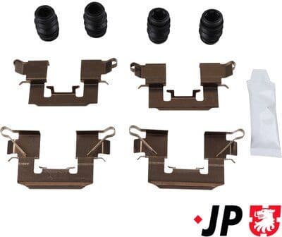 Accessory Kit, disc brake pad JP 1264004110