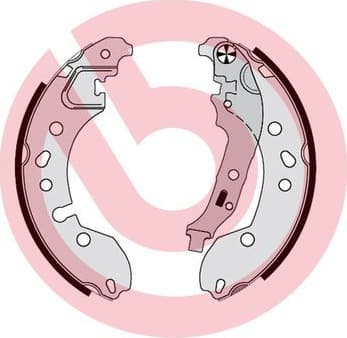 Brake Shoe Set ESSENTIAL LINE S68548 - image 3