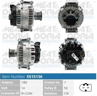 Alternator 5515136