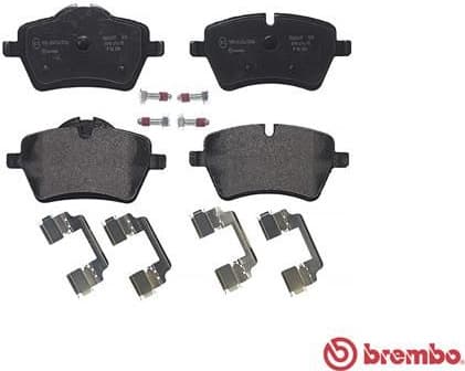 Brake Pad Set, disc brake PRIME LINE P06086 - image 3