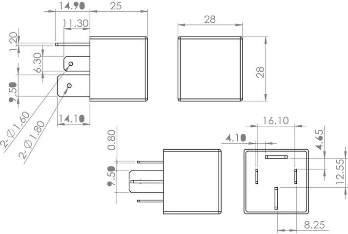 Multifunctional Relay 0986AH0083 - image 5
