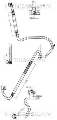 High/Low-pressure Line, air conditioning 9010 29014