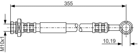 Brake Hose 1 987 476 933 - image 2