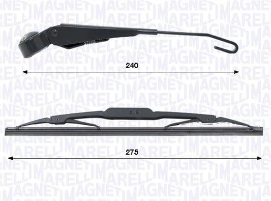 Wiper Arm Set, window cleaning 000723180473