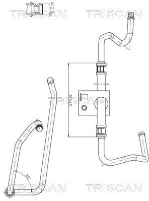 Hydraulic Hose, steering 8516 28013