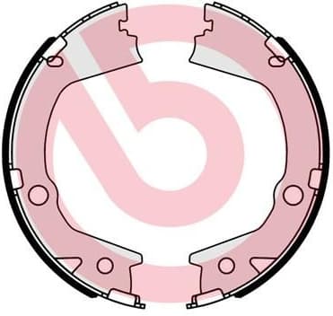 Brake Shoe Set, parking brake ESSENTIAL LINE S77001 - image 3