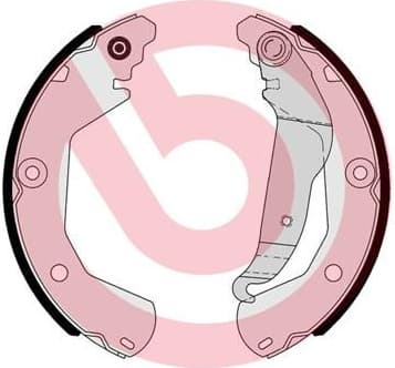 Brake Shoe Set, parking brake ESSENTIAL LINE S10518 - image 3