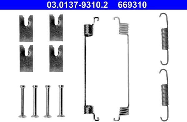 Accessory Kit, brake shoes 03.0137-9310.2 - image 2