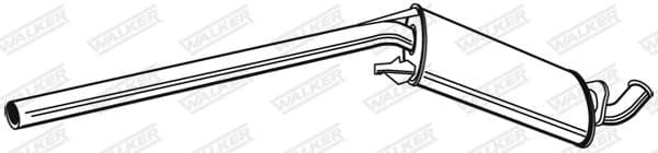Centre Muffler 21204 - image 2