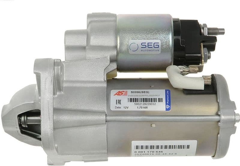 Starter SEG Automotive S0996(SEG) - image 2