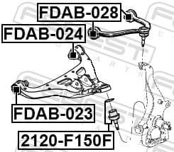 Ball Joint 2120-F150F - image 2