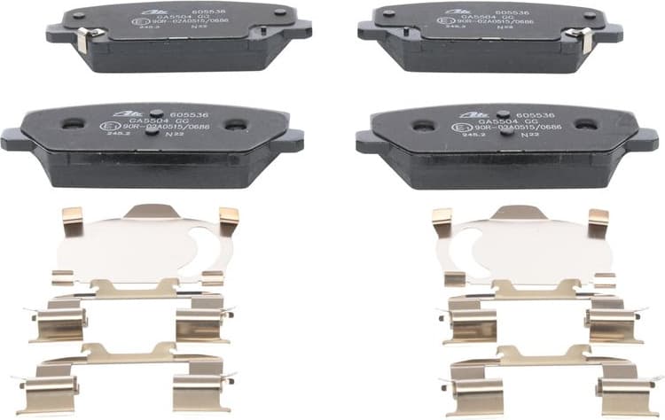 Brake Pad Set, disc brake 13.0460-5536.2 - image 2