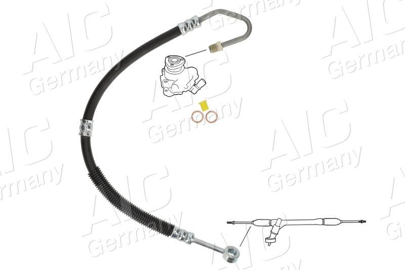 Hydraulic Hose, steering Original AIC Quality 59859 - image 3