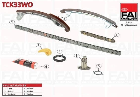 Timing Chain Kit TCK33WO