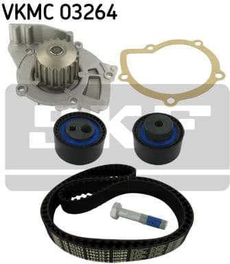 Timing belt kit with water pump VKMC 03264 - image 3