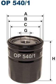 Oil Filter OP540/1